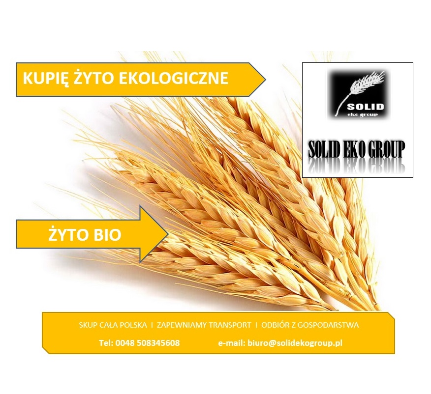 Kupię żyto ekologiczne